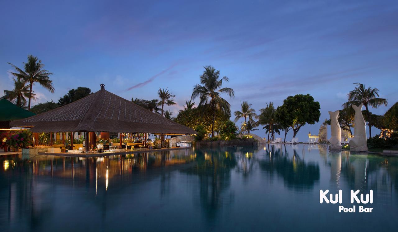 Discovery Kartika Plaza Hotel Kuta Lombok Kültér fotó Kul kul pool